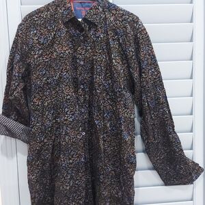 Men's Multicolor Patterned Shirt